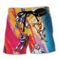Ice Hockey Lifestyle Sport Art Beach Shorts For Seaside Travel And Relaxed Summer Wear