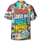 Funny Fishing Hooker Hawaiian Shirt For Coastal Adventures And Warm Weather Wear