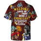 Funny Welding Hawaiian Shirt Artwork Detail For Tropical Trips And Casual Outings