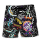 Skateboarding Don't Be Jealous Because I Slide Beach Shorts For Resort Trips And Warm Weather Style