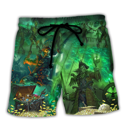 Irish Pirate Beach Shorts For Beach Days And Comfortable Daily Use