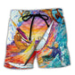 Windsurfing Beach Shorts For Resort Getaways And Travel Ready Comfort