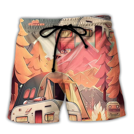 Camping Beach Shorts For Coastal Adventures And Comfortable Daily Use