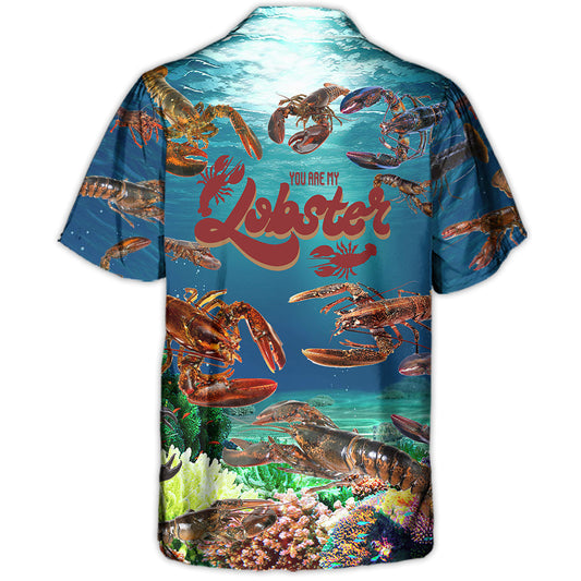 Lobstering Lobster Hawaiian Shirt Design View For Weekend Trips