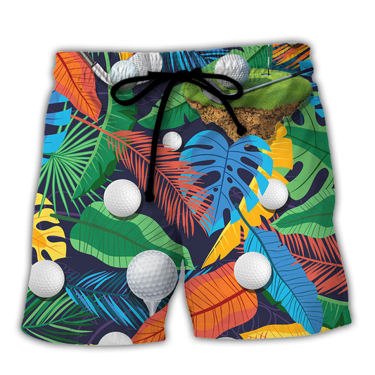 Tropical Golf Beach Shorts For Coastal Adventures And Thoughtful Gift Giving