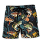 Tropical Fishing Fish Beach Shorts For Casual Day Trips And Laid Back Styling