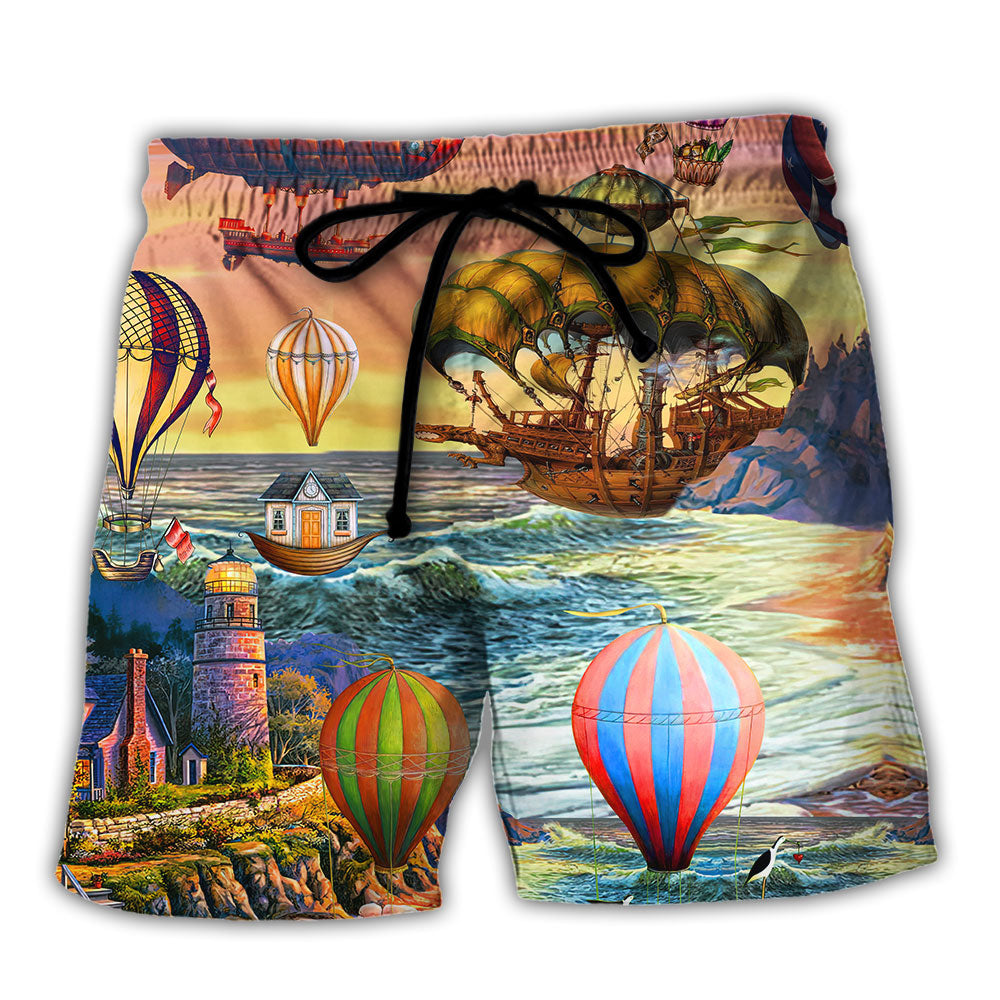 Balloon Beach Shorts For Holiday Cruises And Easy Warm Weather Wear