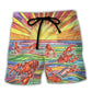 Lobster Beach Shorts For Coastal Adventures And Relaxed Casual Wear