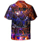 Skull Underworld Empty Devils Hawaiian Shirt Pattern View For Lightweight Everyday Style
