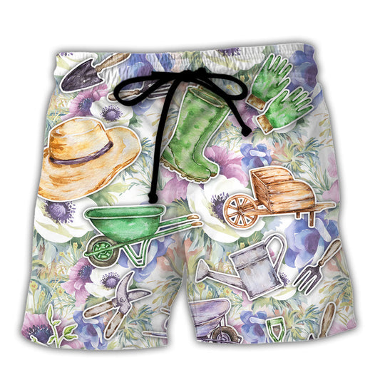 Gardening Love From My Head Tomatoes Beach Shorts For Coastal Adventures And Resort Days