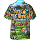 Camping Light Fires Beer Disappear Hawaiian Shirt Design View For Coastal Travel