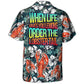 Tropical Lobster Hawaiian Shirt Print Closeup For Vacation Style