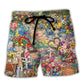 Gardening Beach Shorts For Holiday Cruises And Easy Warm Weather Wear