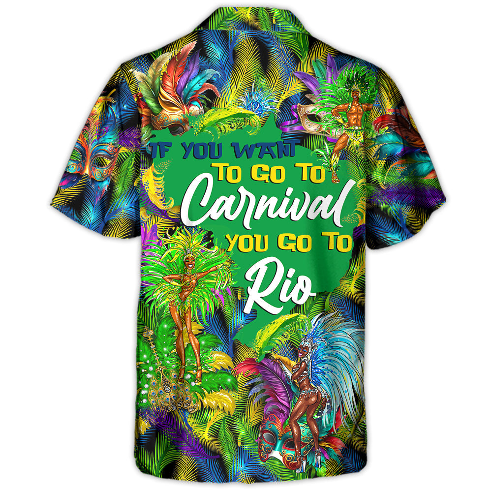 Colorful Festival Hawaiian Shirt All Over Print Detail For Beach Days