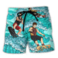 Water Skiing Beach Shorts For Resort Getaways And Versatile Outdoor Wear
