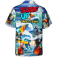 Funny Surfing Parrot Surf Hawaiian Shirt Artwork View For Thoughtful Gifting