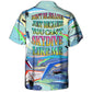 Hang Gliding Don'T Jealous Can'T Skydive Hawaiian Shirt Fabric Pattern Detail For Tropical Vacations