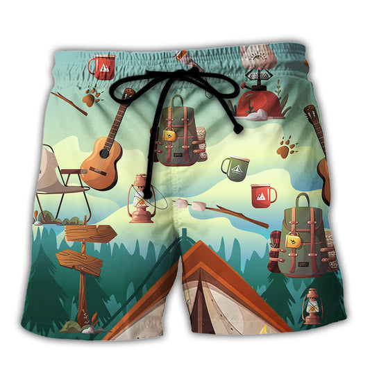 Camping Spend A Fortune To Live Like You're Beach Shorts For Summer Vacation And Coastal Travel