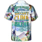 Rock Climbing Hawaiian Shirt Detailed Pattern View For Vacation Style