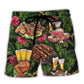 BBQ Food Beach Shorts For Coastal Adventures And Versatile Outdoor Wear