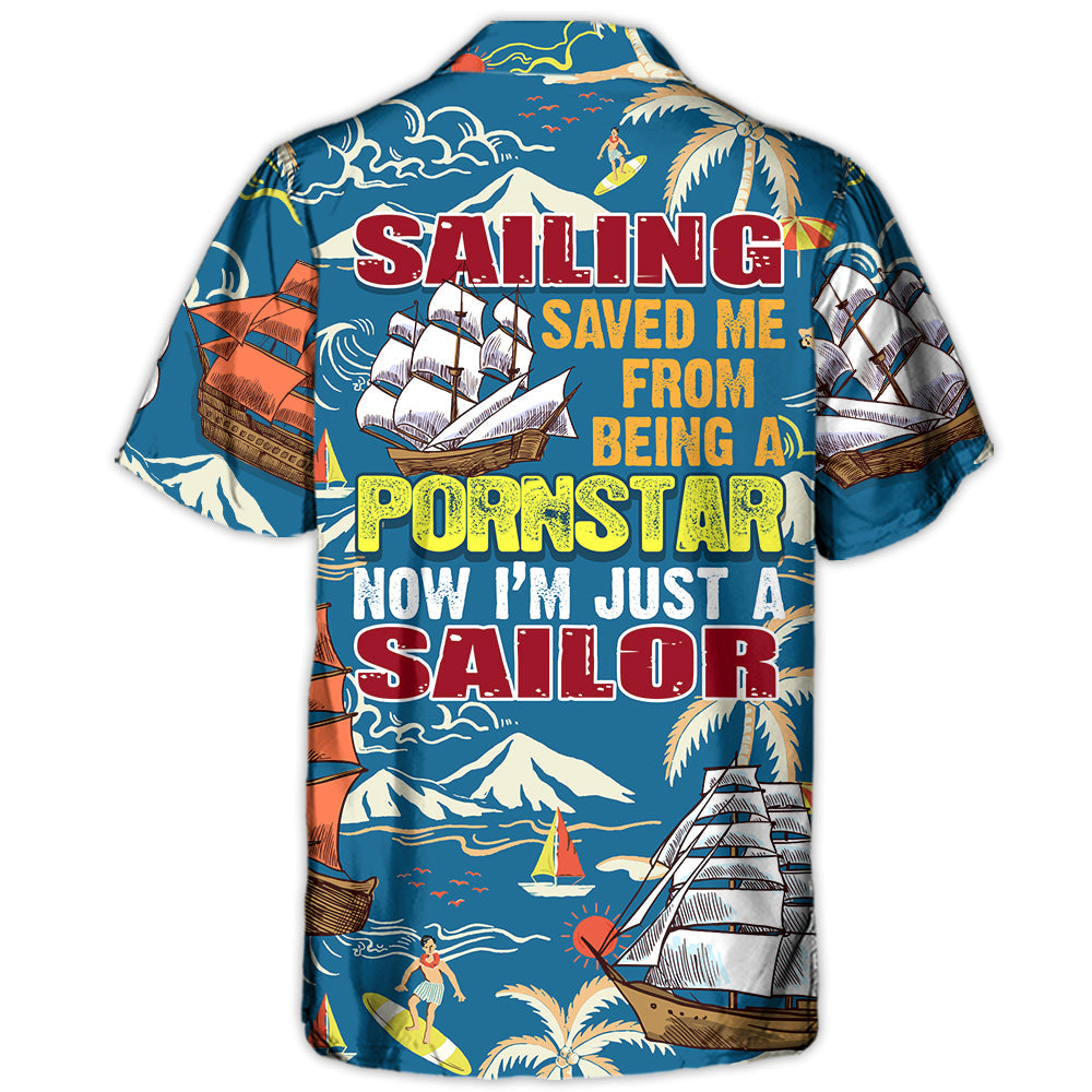 Sailing Sailor Hawaiian Shirt For Beach Parties And Weekend Getaways