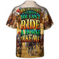 Horse Riding Hawaiian Shirt Pattern Detail For Beach Days