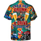 Funny Golf Weekend Humor Hawaiian Shirt Button Front Artwork For Casual Outings