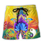 Peace Yoga Beach Shorts For Tropical Holidays And Thoughtful Gift Giving