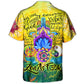 Yoga Connect Kindness Gratitude Hope Peace Hawaiian Shirt Print Closeup For Island Holidays