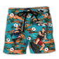 Water Skiing Beach Shorts For Summer Vacations And Comfortable Daily Use