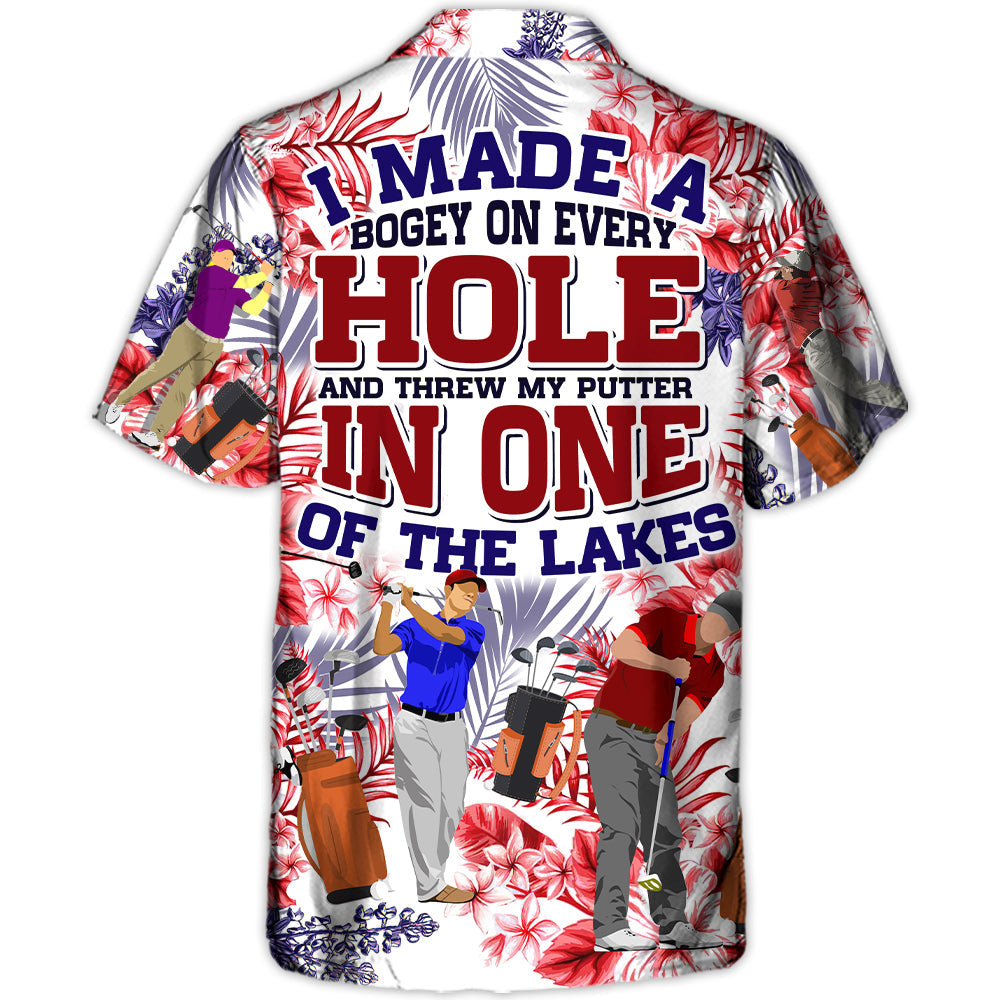 Funny Golf Outdoor Passion Hawaiian Shirt Resort Outfit View For Outdoor Gatherings