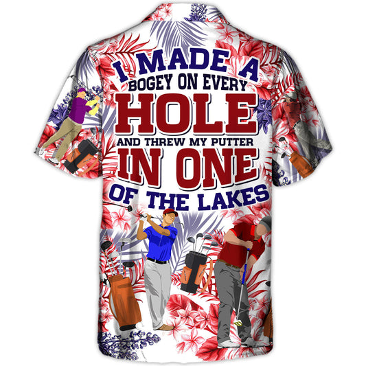 Funny Golf Outdoor Passion Hawaiian Shirt Resort Outfit View For Outdoor Gatherings