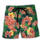 Tropical Lobster Beach Shorts For Weekend Travel And Everyday Comfort