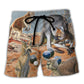 Lawn Care Bowling Kangaroo Beach Shorts For Poolside Relaxation And Relaxed Casual Wear
