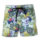 Koala Cycling Beach Shorts For Tropical Holidays And Relaxed Casual Wear