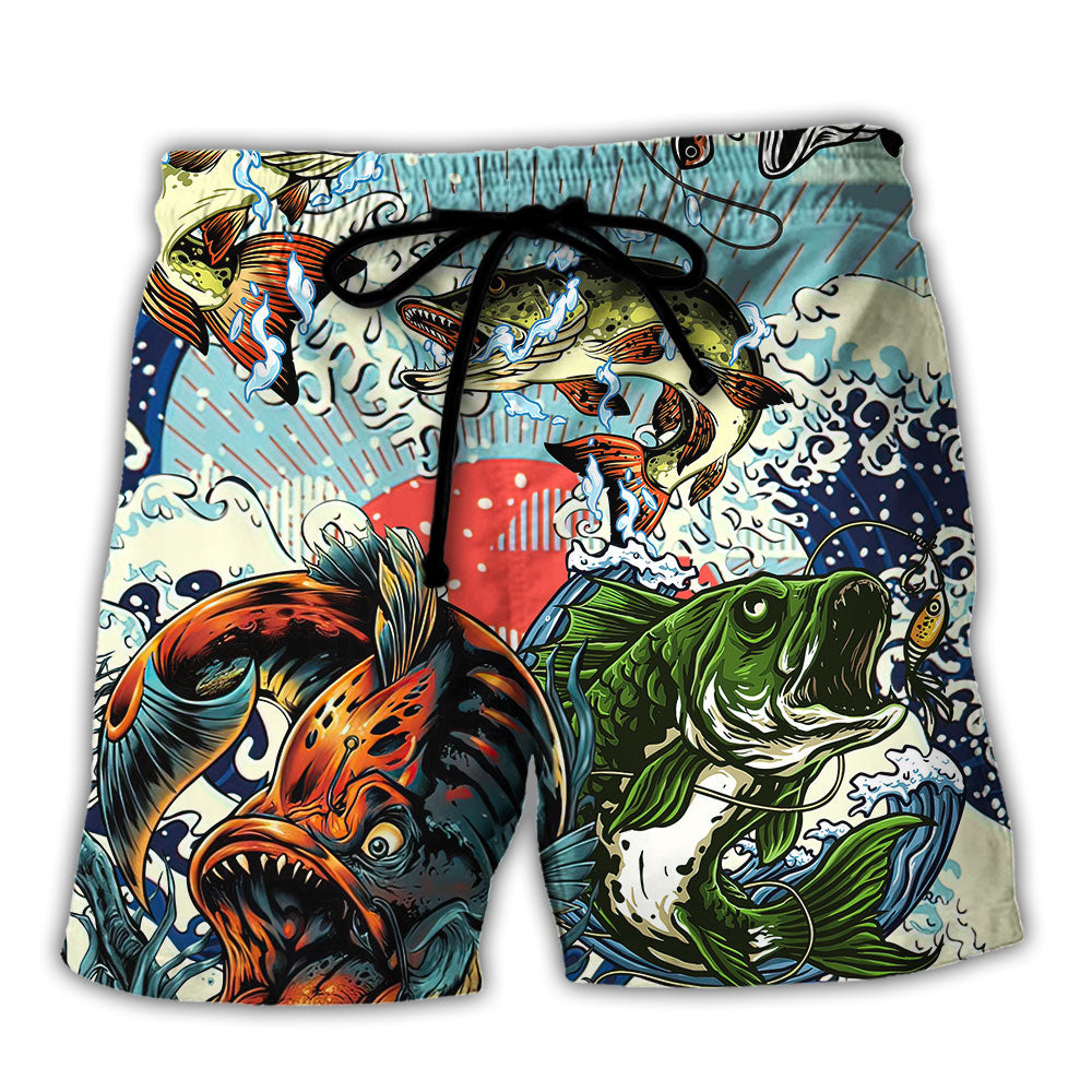 Fishing Sorry I Missed Your Call Because I Was Beach Shorts For Weekend Recreation And Style