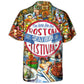Coastal Crawfish Hawaiian Shirt Design View For Vacation Style