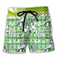 Golf Saved Me Funny Swing Lover Beach Shorts For Resort Trips And Casual Comfort