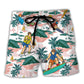 Coastal Water Skiing Beach Shorts For Holiday Cruises And Laid Back Styling