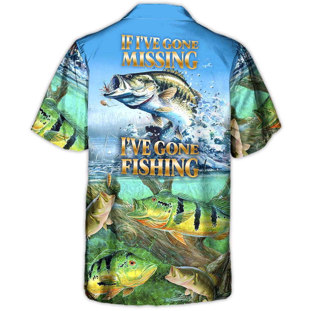 Coastal Fishing Activity Hawaiian Shirt Creative Print View For Weekend Trips