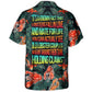 Tropical Lobster Hawaiian Shirt Detailed Pattern View For Coastal Travel