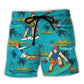 Water Skiing Beach Shorts For Tropical Holidays And Everyday Comfort