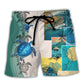 Coastal Beach Shorts For Warm Weather Outings And Leisure And Relaxation