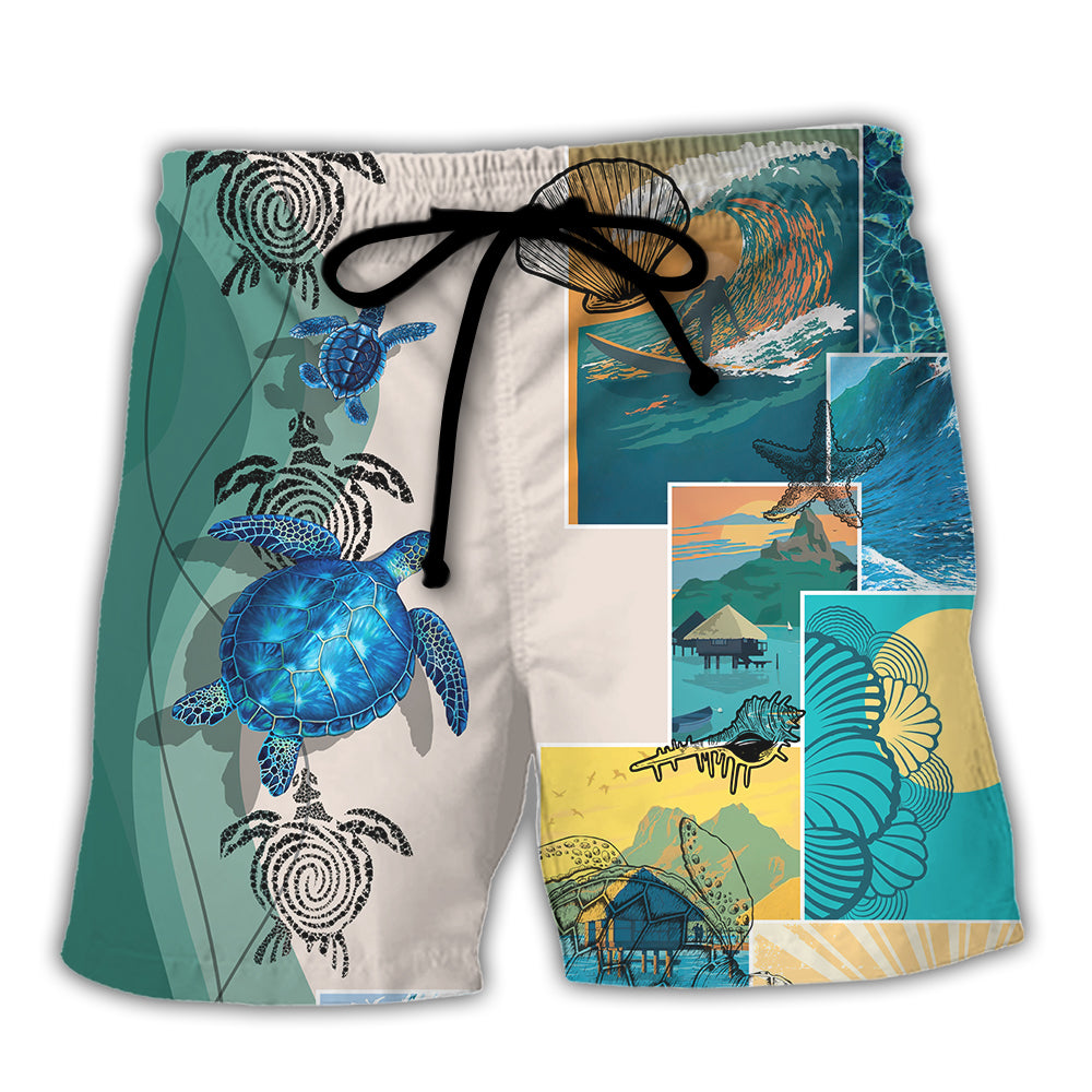 Coastal Beach Shorts For Warm Weather Outings And Leisure And Relaxation
