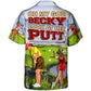 Funny Golf Outdoor Passion Hawaiian Shirt Button Front Artwork For Thoughtful Gifting