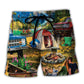 Camping Crazy Spoiled Camping Lady Humor Beach Shorts For Vacation Travel And Relaxed Outdoor Comfort