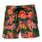 Tropical Lobster Beach Shorts For Tropical Holidays And Travel Ready Comfort