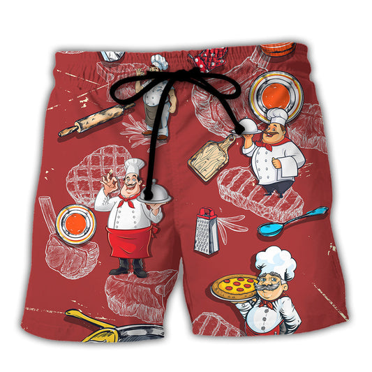Cooking Beach Shorts For Weekend Travel And Easy Warm Weather Wear