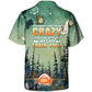 Camping Don'T Crazy Camp Train Hawaiian Shirt Tropical Styling View For Resort Wear