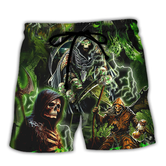 Skull Beach Shorts For Holiday Cruises And Thoughtful Gift Giving